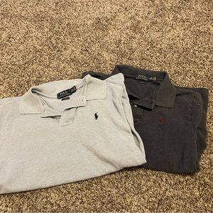 2 Ralph Lauren Polo short sleeve shirts